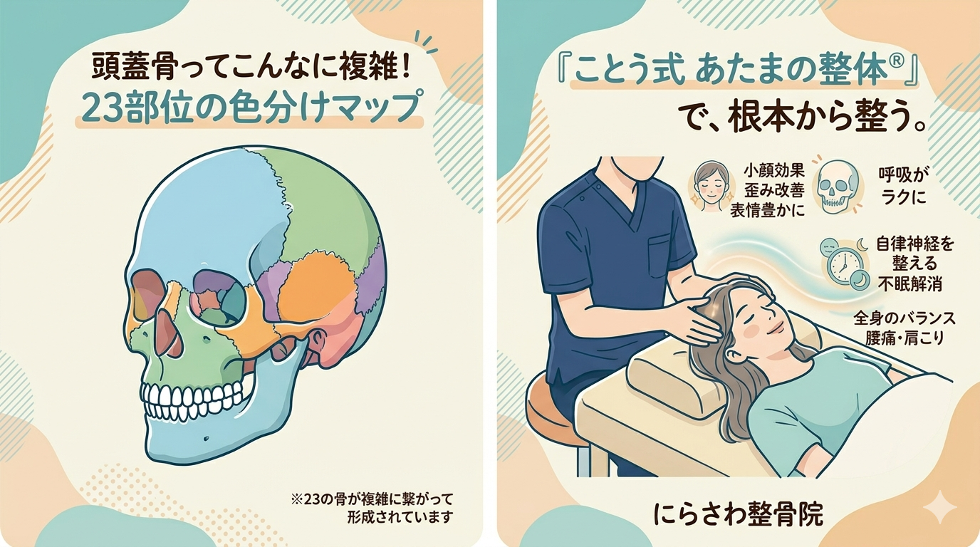 稲毛区にらさわ整骨院の施術イメージ